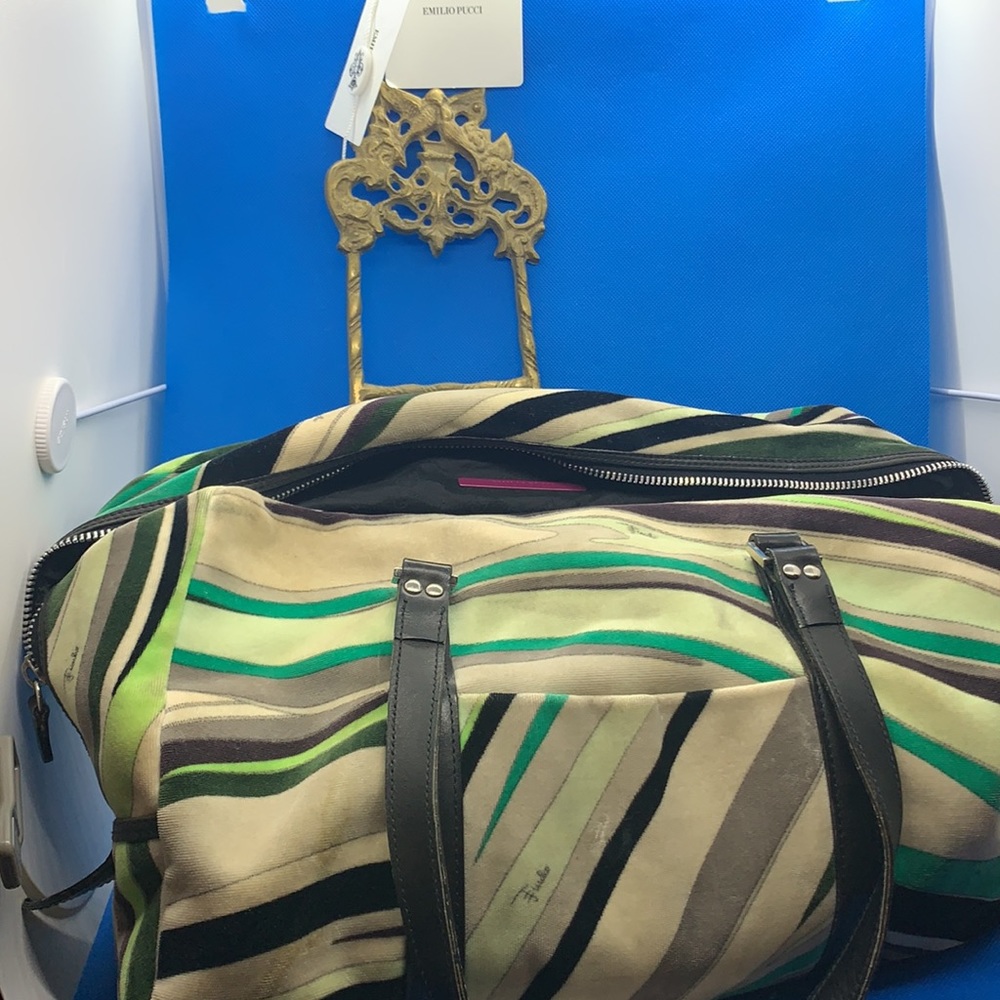 Rare Emilio Pucci Shoulder bag,  travel bag, purse - Picture 2 of 12